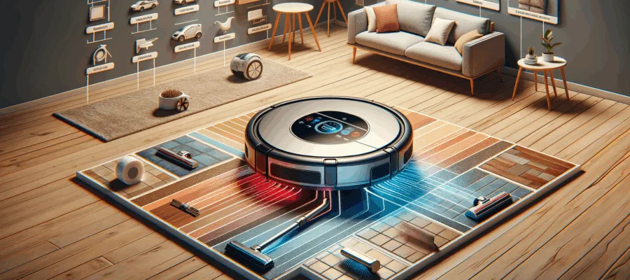 Saugroboter Reinigungstechniken fuer alle Bodenarten einfach erklaert