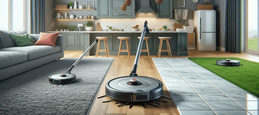 Saugroboter auf Teppich, Laminat & Fliesen effektiv nutzen