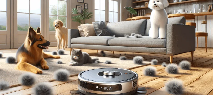Saugroboter fuer Haustierbesitzer: Welche Modelle Tierhaare effektiv entfernen