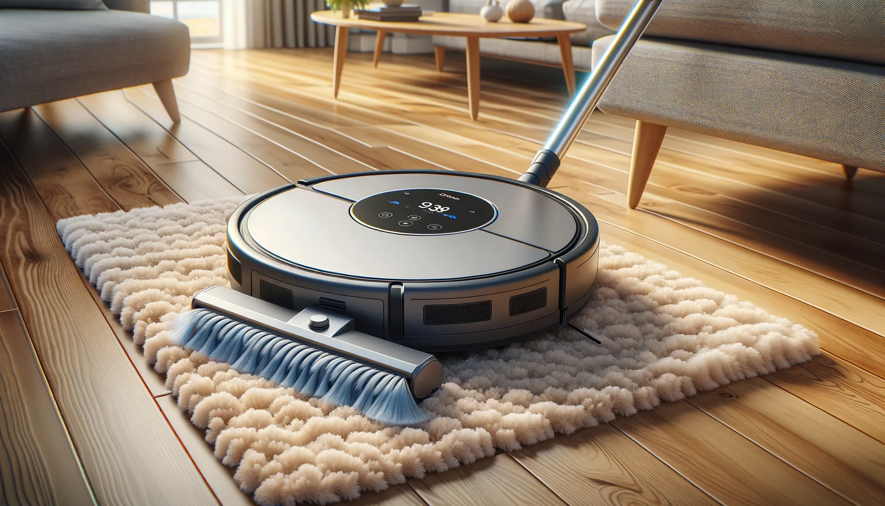 Saugroboter fuer Parkett & Laminat: Sanfte Reinigung perfekt umgesetzt